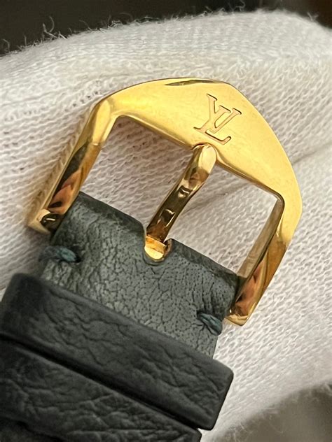 Louis Vuitton Monterey 2 Green Ceramic Watch .